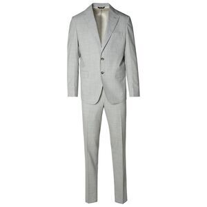 Brian Dales Grey Wool Suit Men